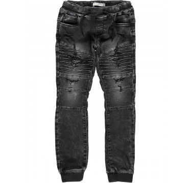 B.no jeans strappi regular  modello Biker